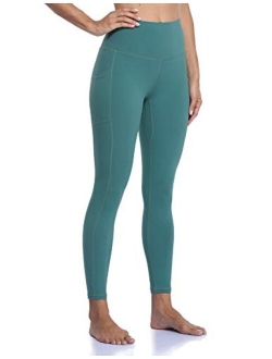 Women's High Waisted Yoga Pants 7/8 Length Leggings with Pockets