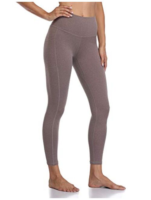 Colorfulkoala Women's High Waisted Yoga Pants 7/8 Length Leggings with Pockets