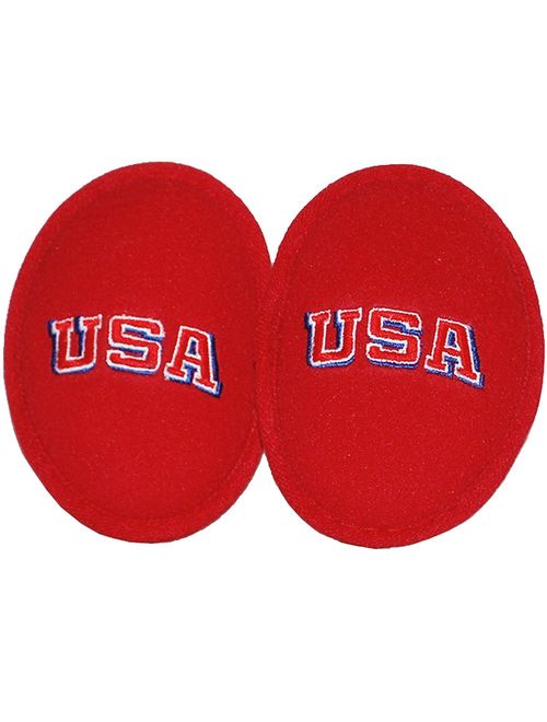 Ear Mitts Bandless Ear Muffs For Men & Women, Soft Fleece Ear Warmers, 2 Sizes