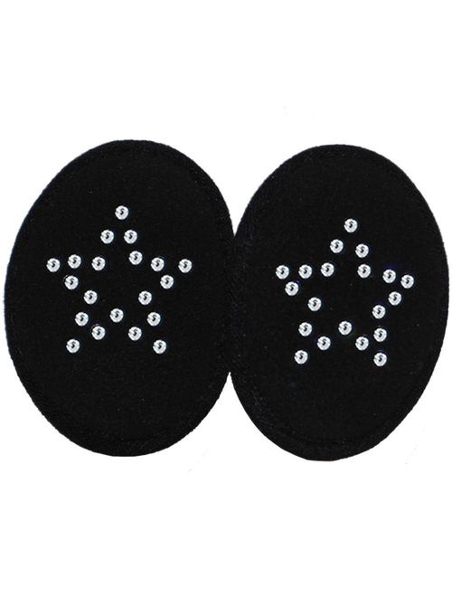 Ear Mitts Bandless Ear Muffs For Men & Women, Soft Fleece Ear Warmers, 2 Sizes