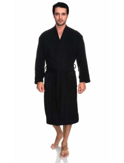 TowelSelections Men's Robe, Turkish Cotton Terry Kimono Bathrobe