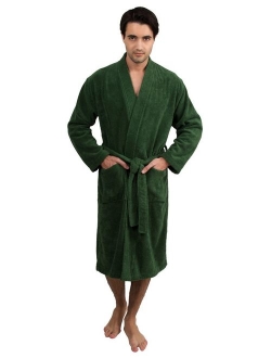 TowelSelections Men's Robe, Turkish Cotton Terry Kimono Bathrobe