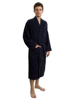 TowelSelections Men's Robe, Turkish Cotton Terry Kimono Bathrobe