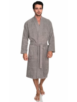 TowelSelections Men's Robe, Turkish Cotton Terry Kimono Bathrobe