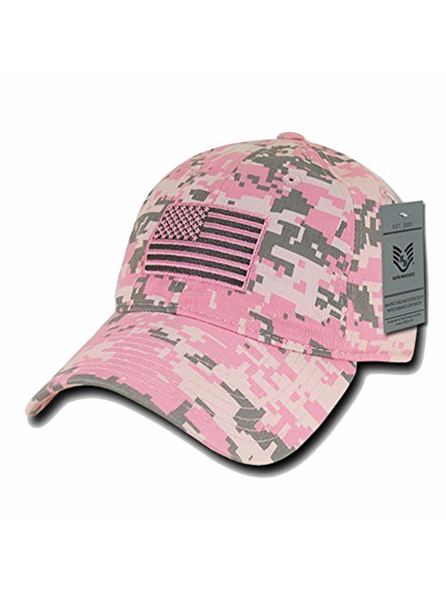 Rapid Dominance American Flag Embroidered Washed Cotton Baseball Cap