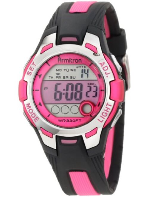 Armitron Sport Women's 45/7030 Digital Chronograph Resin Strap Watch