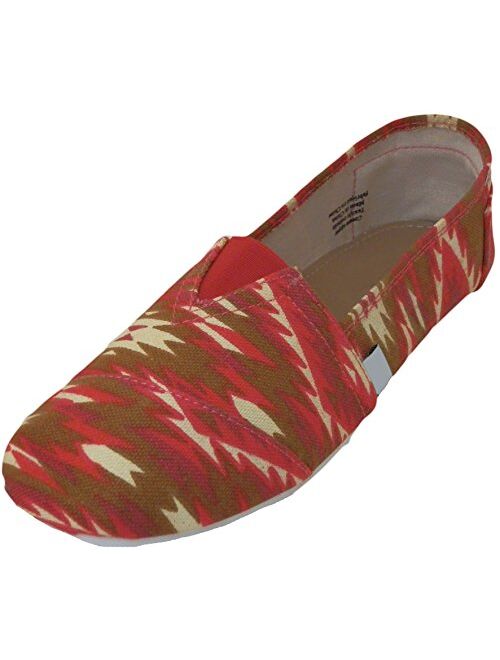 EasySteps Women's Canvas Slip-On Shoes with Padded Insole