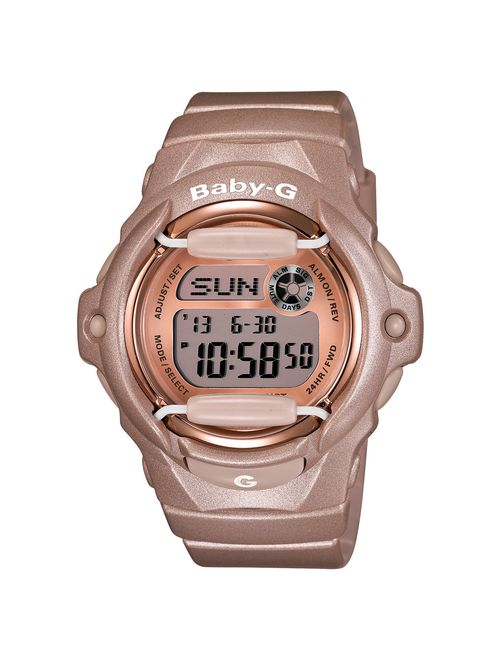 Casio Women's BG169G-4 Baby G Pink Champagne Watch