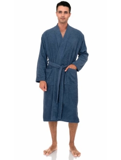 TowelSelections Men's Robe, Turkish Cotton Terry Kimono Bathrobe