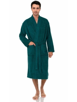 TowelSelections Men's Robe, Turkish Cotton Terry Kimono Bathrobe