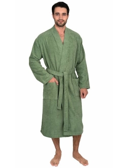 TowelSelections Men's Robe, Turkish Cotton Terry Kimono Bathrobe