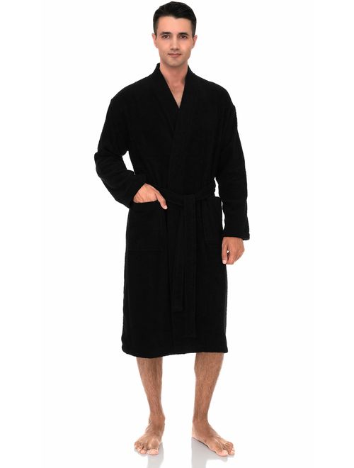 TowelSelections Men's Robe, Turkish Cotton Terry Kimono Bathrobe