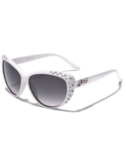 Giselle Kids AGE 6-14 Rhinestone Cat Eye Sunglasses