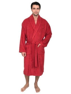 TowelSelections Men's Robe, Turkish Cotton Terry Shawl Bathrobe