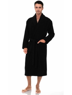 TowelSelections Men's Robe, Turkish Cotton Terry Shawl Bathrobe