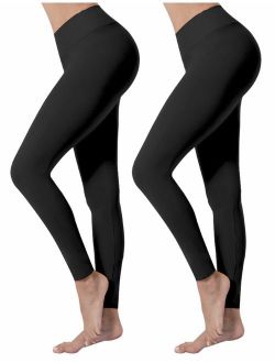 VALANDY LeggingsforWomen HighWaistedTummyControlWorkoutRunningYoga PantsPlus Size & One Size