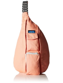 Rope Bag Cotton Shoulder Sling Backpack