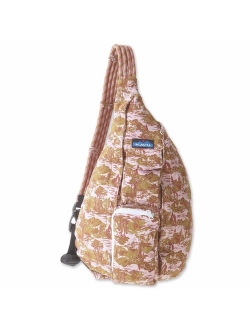 Rope Bag Cotton Shoulder Sling Backpack