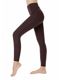 Dragon Fit Compression Yoga Pants Power Stretch Workout Leggings with High Waist Tummy Control