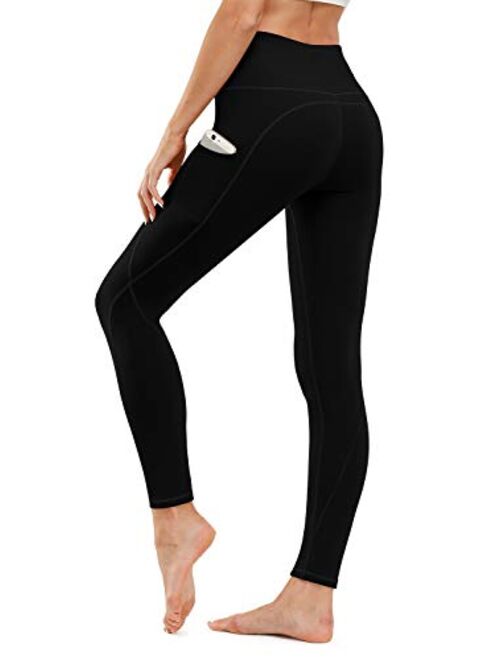 Oalka Women Yoga Pants Workout Running Leggings - WF Shopping
