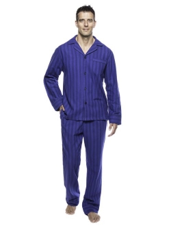 Noble Mount Mens Pajama Set 100% Cotton Flannel Pajamas Set