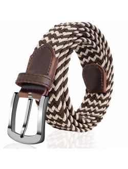 Elastic Braided Belt, Fairwin Enduring Stretch Woven Belt for Men/Women/Junior