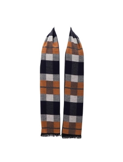 Mens Winter Cashmere Scarf - Ohayomi Fashion Formal Soft Scarves for Men(35 Colors)