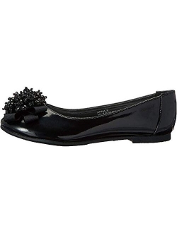 Swea Pea & Lilli Girls Flats with Pearl Bow Ballet Flat Shoes