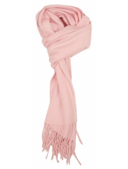 Love Lakeside-Men's Cashmere Feel Winter Solid Color Scarf