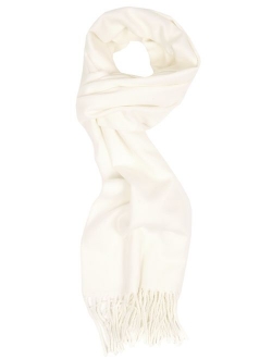 Love Lakeside-Men's Cashmere Feel Winter Solid Color Scarf