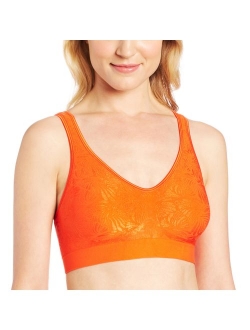 Women's Comfort Revolution Wirefree Bra with Smart Sizes Bra