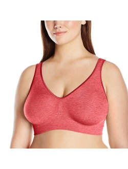 Women's Comfort Revolution Wirefree Bra with Smart Sizes Bra