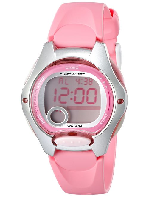 Casio Women's LW200-4BV Pink Resin Digital Watch