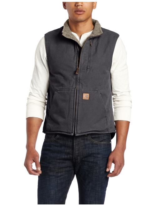 Carhartt Men's Mock Neck Vest Sherpa Lining