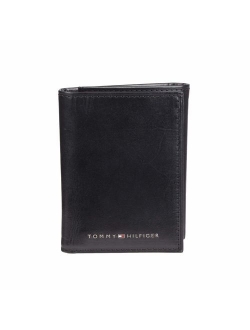 Men's Trifold Wallet-Sleek and Slim Includes ID Window and Credit Card Holder