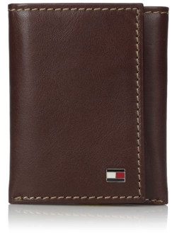 Men's Trifold Wallet-Sleek and Slim Includes ID Window and Credit Card Holder