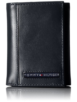 Men's Trifold Wallet-Sleek and Slim Includes ID Window and Credit Card Holder