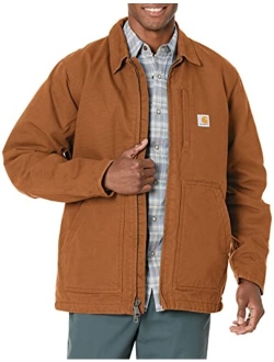 Men's Ridge Coat Sherpa Lined Sandstone C61