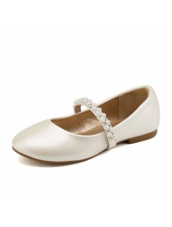 Girls Serena-100 Mary Jane Ballerina Flat Shoes