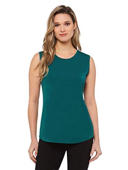 Rekucci Women's Soft Jersey Knit Sleeveless Tank Top (S-XXL)