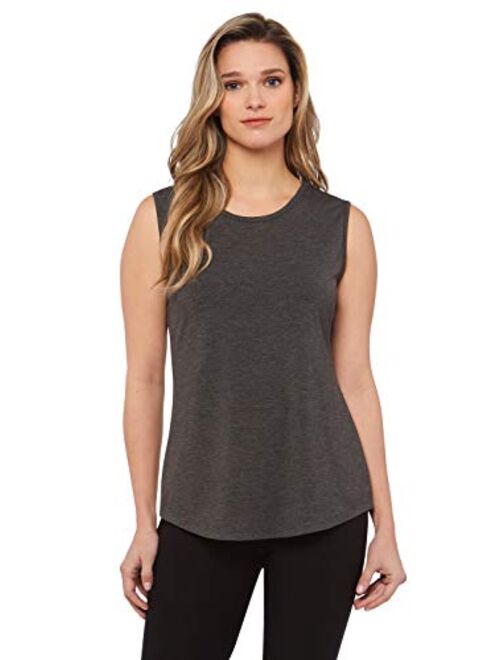 Rekucci Women's Soft Jersey Knit Sleeveless Tank Top (S-XXL)