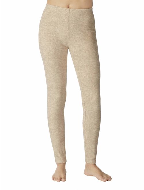 Cuddl Duds ClimateRight Women's Stretch Fleece Warm Underwear Leggings/Pants