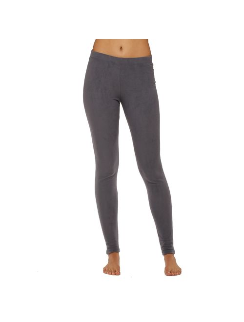 Cuddl Duds ClimateRight Women's Stretch Fleece Warm Underwear Leggings/Pants