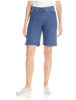 Chic Classic Collection Women's Relaxed Fit Flat Bermuda Short