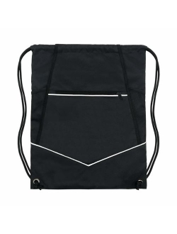 HOLYLUCK Drawstring Backpack Bag Sport Gym Sackpack