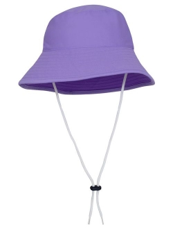 Tuga Girls Reversible Bucket Hats - UPF 50+ Sun Protection Sun Hats