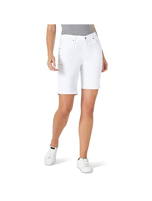 LEE Women's Relaxed-Fit mid rise Bermuda Short