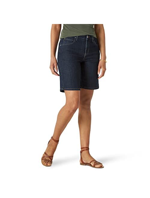 LEE Women's Relaxed-Fit mid rise Bermuda Short