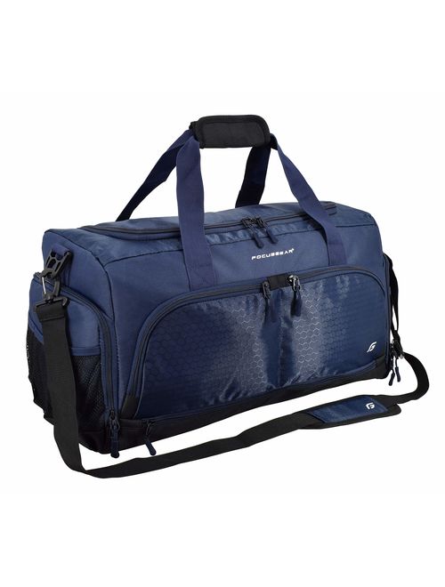 Ultimate Gym Bag 2.0: The Durable Crowdsource Designed Duffel Bag with 10 Optimal Compartments Including Water Resistant Pouch