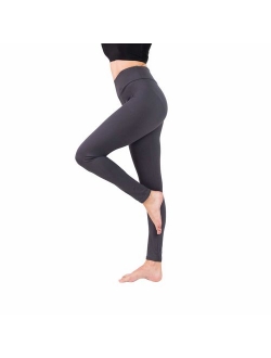 Baihetu High Waist Leggings with Inner Pocket Super Soft Yoga Pants for Women